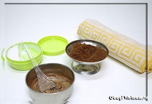 Làm mặt nạ socola cho làn da trắng mịn