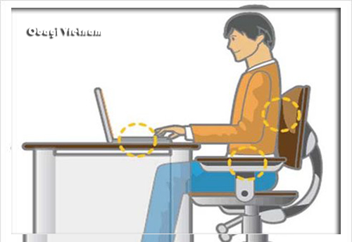 Phòng bệnh từ máy tính cho dân văn công sở