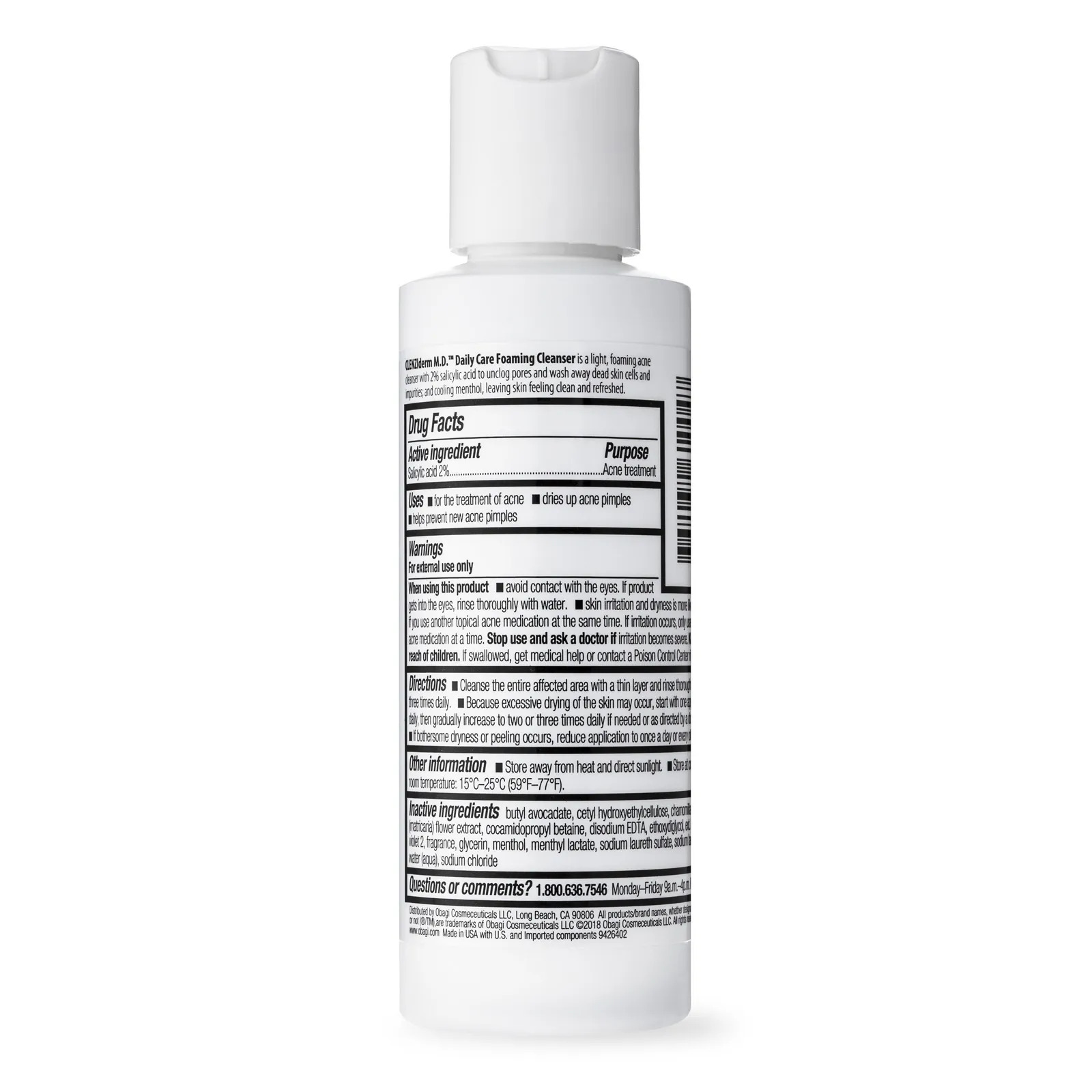 Foaming gel cleanser. Очищающий гель- пенка для ежедневного ухода (CLENZIDERM M.D. Daily Care Foaming Cleanser). Obagi Foaming Cleanser пенка. Obagi Salicylic acid. Увлажняющая сыворотка (CLENZIDERM M.D. Therapeutic Moisturizer).