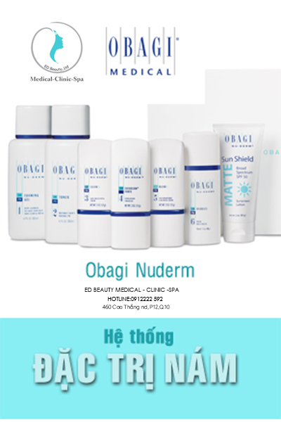 BỘ SẢN PHẨM OBAGI CRX TRỊ NÁM VỪA – PHỤC HỒI DA LÃO HÓA SỚM