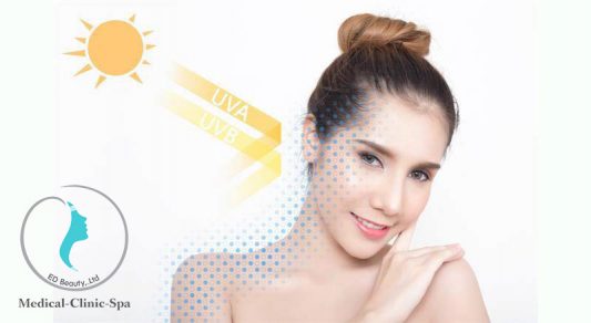 Sử dụng kem chống nắng dạng xịt Obagi để bảo vệ da