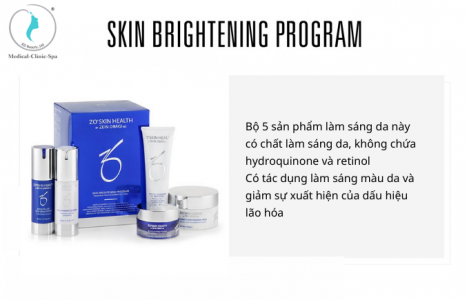 Hình minh họa: Bộ sản phẩm dưỡng sáng da Zo Skin Brightening Program