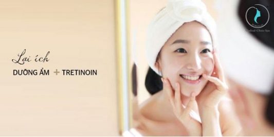 Lợi ích của việc kết hợp dưỡng ẩm trong điều trị với TRETIN0IN