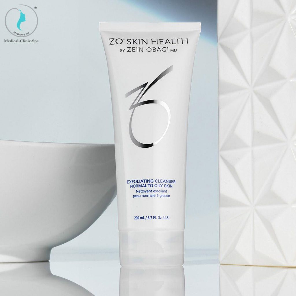 Sữa rửa mặt ZO Skin Health Exfoliating Cleanser cải thiện làn da sạch mụn