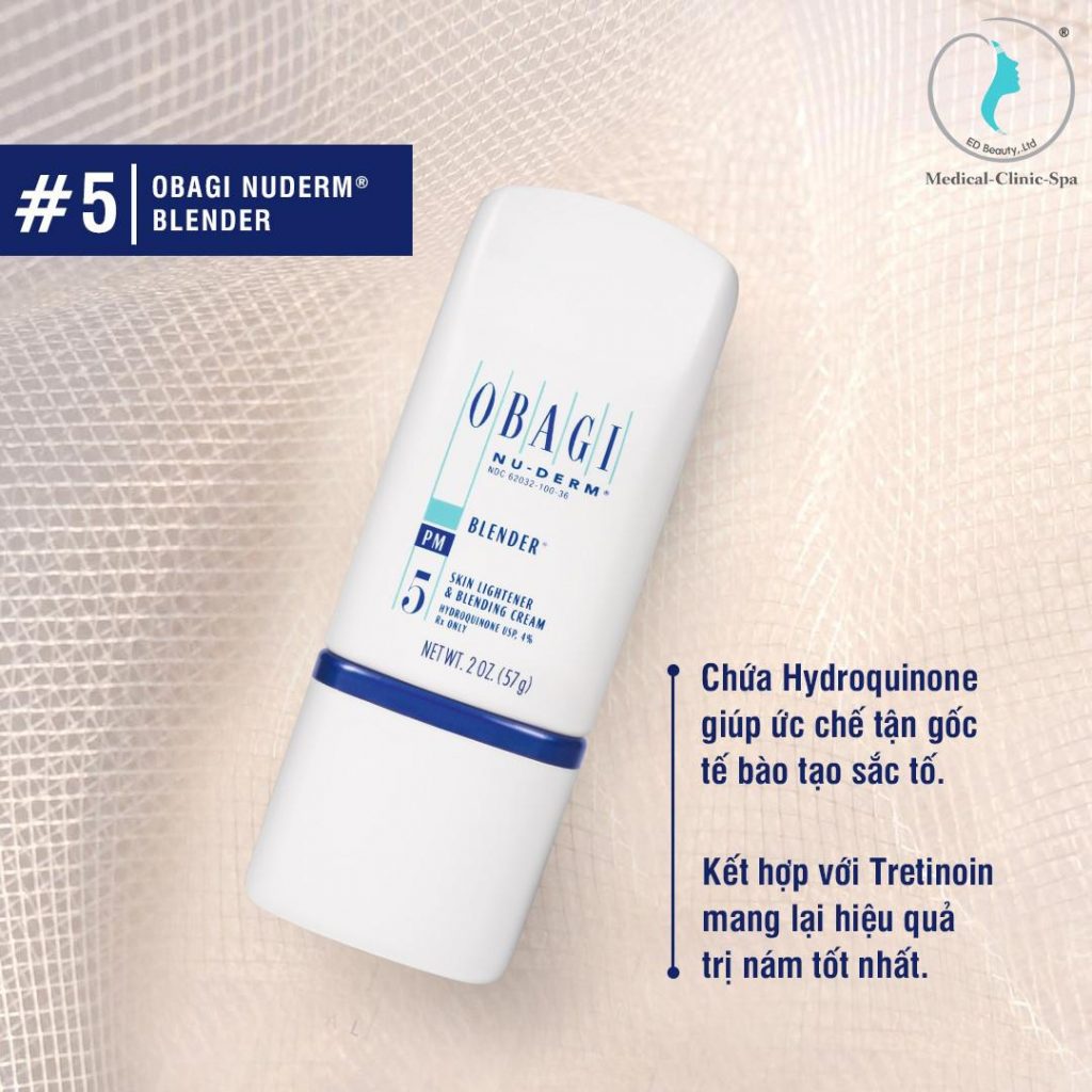 Kem phục hồi tái tạo da Obagi Nuderm Blender (số 5) chứa 4% Hydroquinone