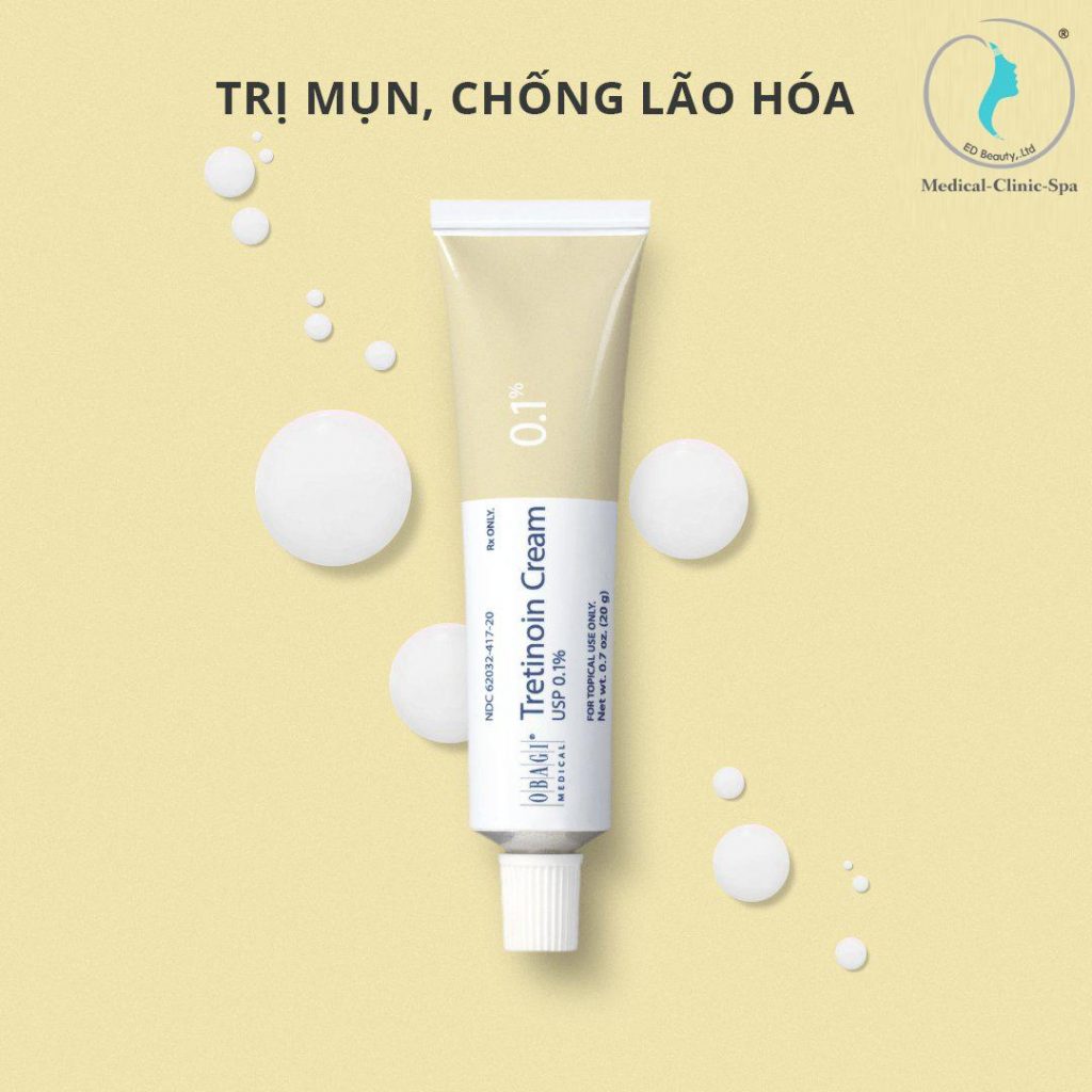 Obagi Tre 0.1% công dụng trị nám, chống lão hóa hiệu quả