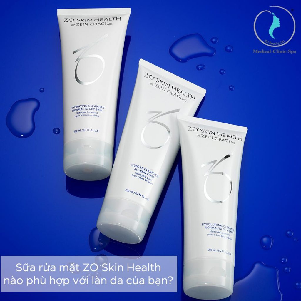 Sữa rửa mặt ZO Skin Health nào phù hợp với làn da của bạn?