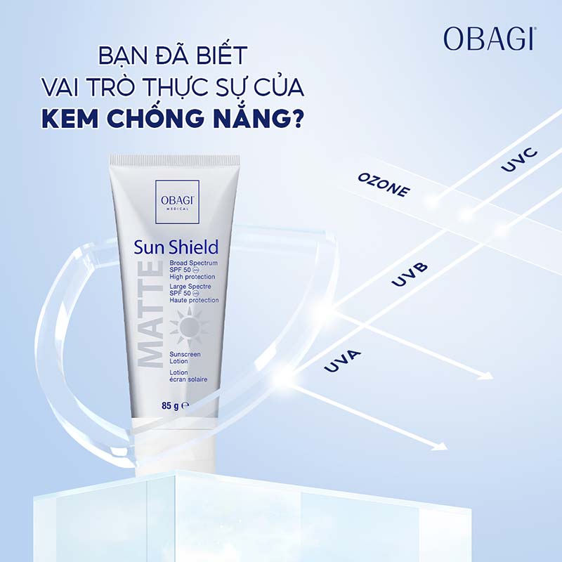 Vai trò của Kem chống nắng