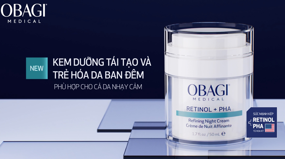 Công dụng chính Obagi Medical Retinol + PHA