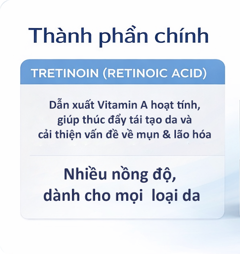 Công dụng Tretinoin Padaris