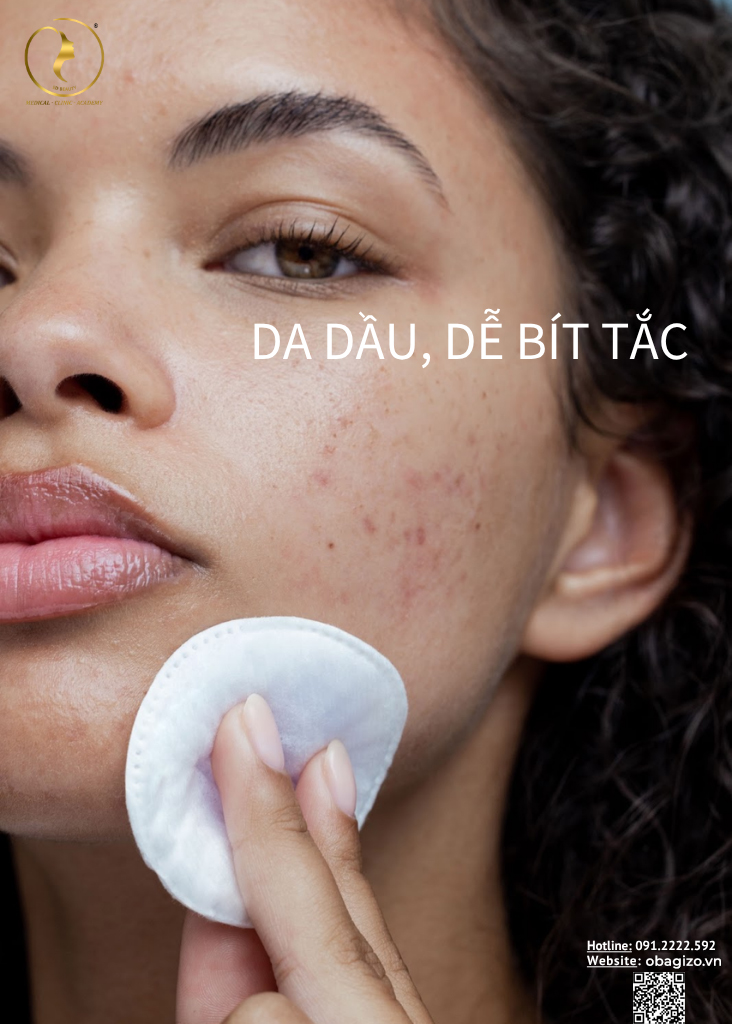 Hình: Khuyết điểm của da dầu