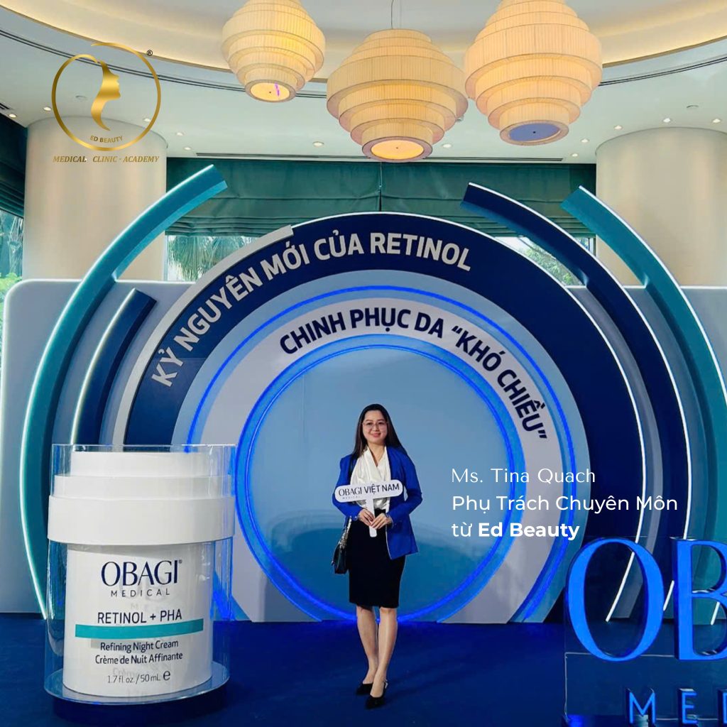 Hình: Chuyên viên ED Beauty tham dự lễ giới thiệu sản phẩm mới của Obagi Medical