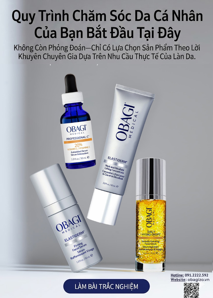 Hình: Routine Obagi Chăm da cá nhân