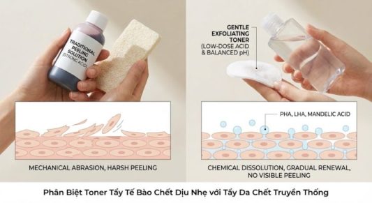 Toner Tẩy Tế Bào Chết