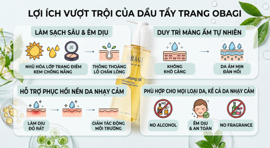 Dầu tẩy trang Obagi