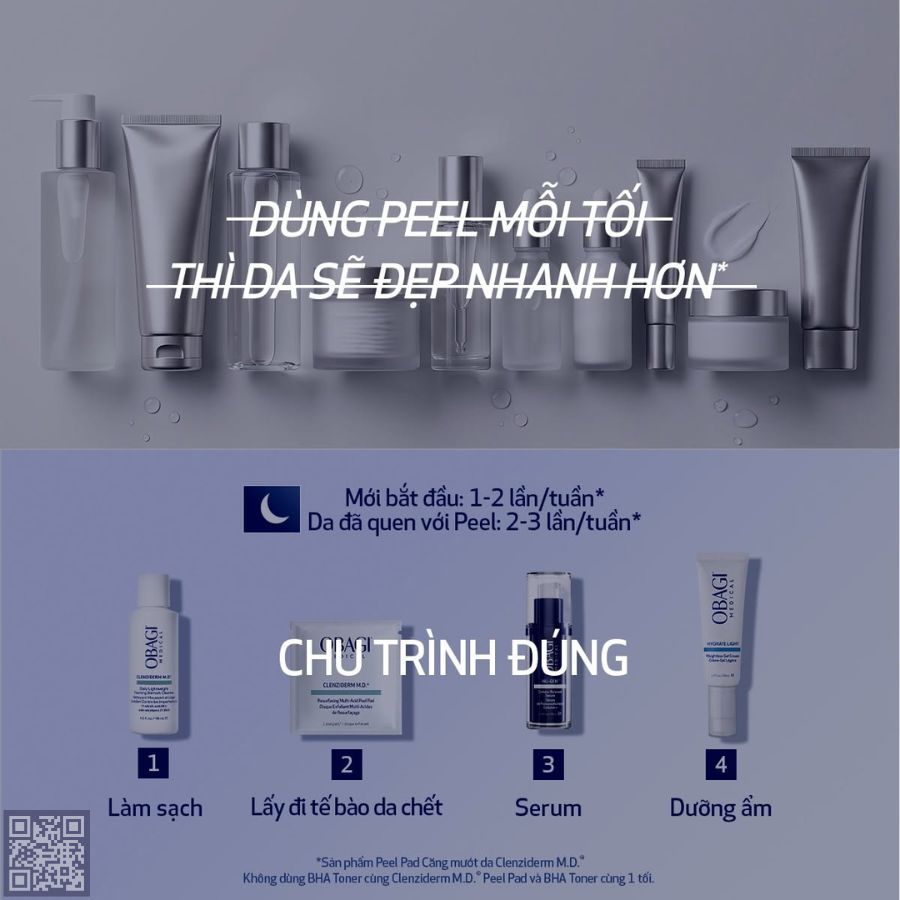 Hiểu lầm: Dùng peel mỗi tối sẽ giúp da đẹp nhanh hơn